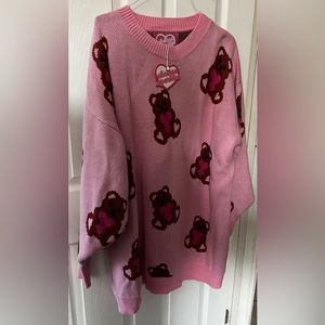 Bear Hug Sweater Dress NWT